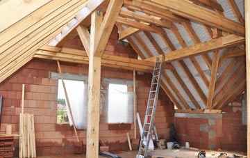 Old Church Stoke attic trusses