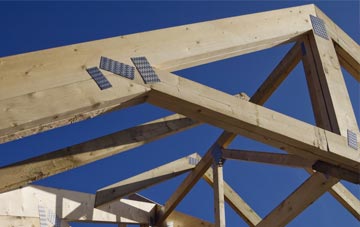 Old Church Stoke roof trusses for new builds and additions